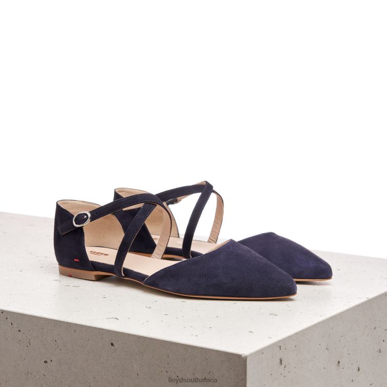 Shoes blue LLOYD SUEDE SANDALE Women 86B4D1161