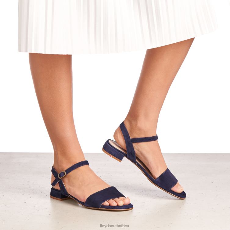 Shoes blue LLOYD SUEDE SANDALE Women 86B4D1164