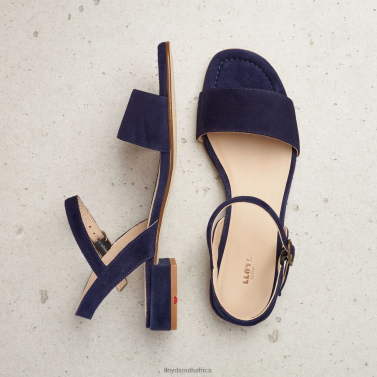 Shoes blue LLOYD SUEDE SANDALE Women 86B4D1164