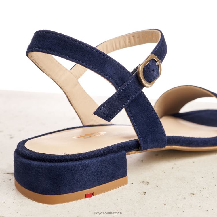 Shoes blue LLOYD SUEDE SANDALE Women 86B4D1164