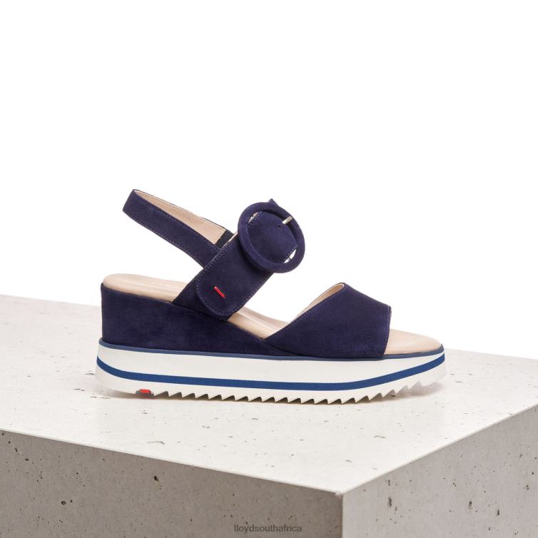 Shoes blue LLOYD SUEDE SANDALE Women 86B4D1215
