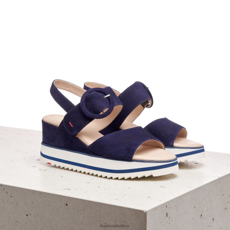 Shoes blue LLOYD SUEDE SANDALE Women 86B4D1215