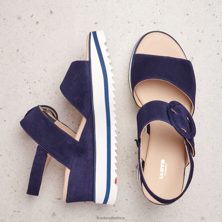 Shoes blue LLOYD SUEDE SANDALE Women 86B4D1215