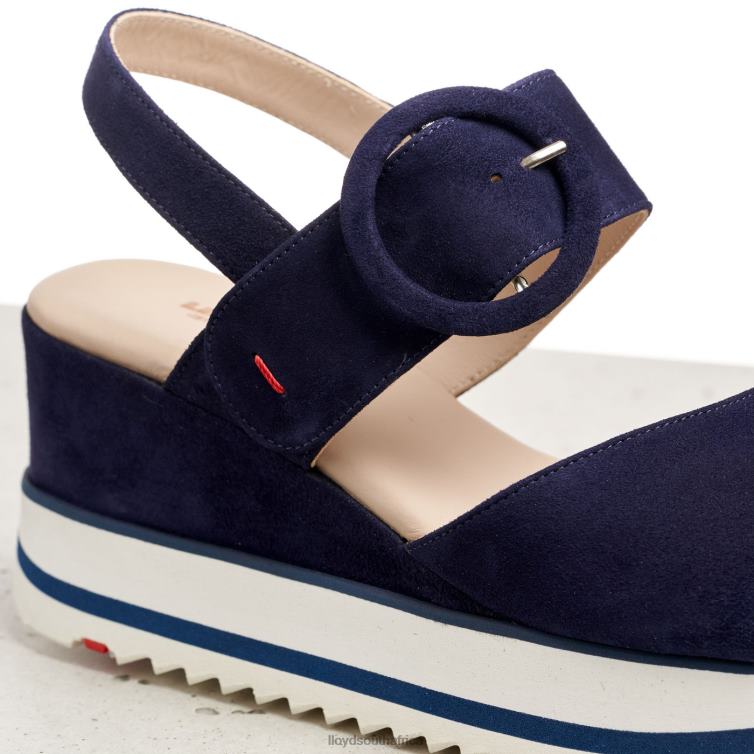 Shoes blue LLOYD SUEDE SANDALE Women 86B4D1215