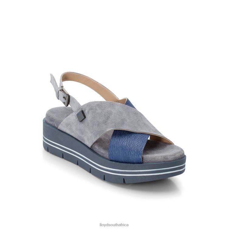 Shoes blue LLOYD SUEDE SANDALE Women 86B4D1251
