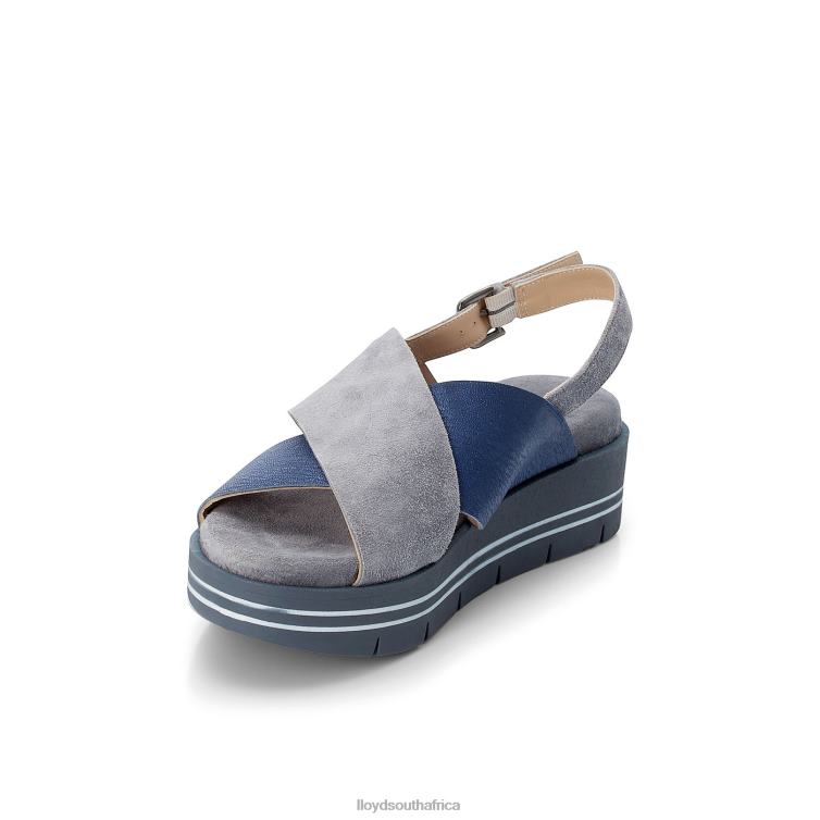 Shoes blue LLOYD SUEDE SANDALE Women 86B4D1251