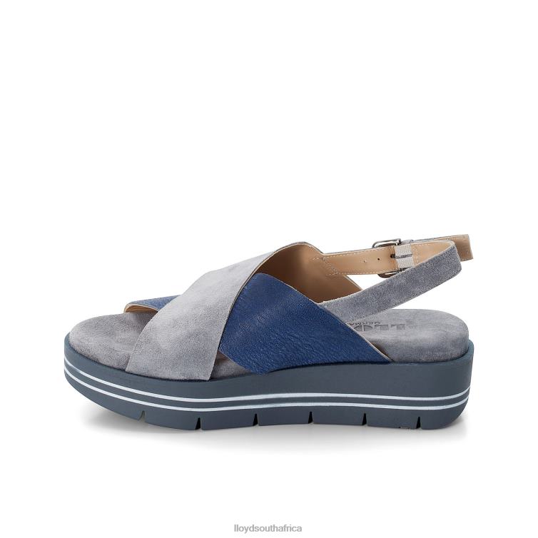 Shoes blue LLOYD SUEDE SANDALE Women 86B4D1251