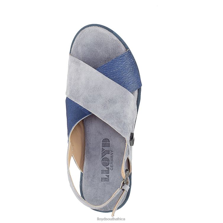 Shoes blue LLOYD SUEDE SANDALE Women 86B4D1251