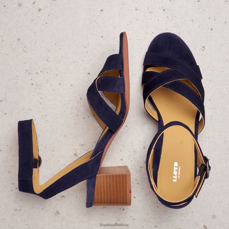 Shoes blue LLOYD SUEDE SURFACE SANDALE Women 86B4D1159