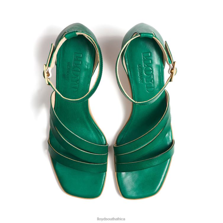 Shoes green LLOYD SANDALS Women 86B4D1203