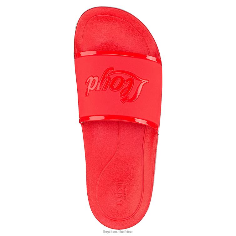 Shoes red LLOYD BATH SLIDES Women 86B4D1317