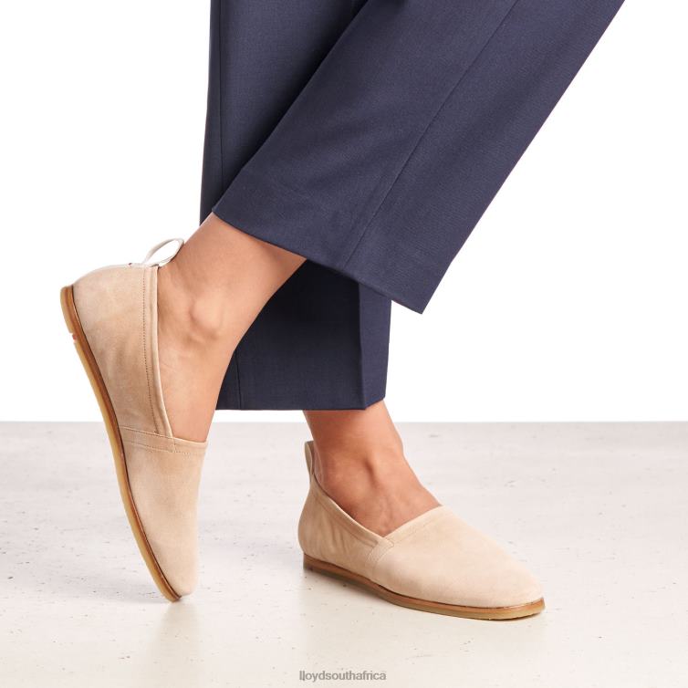 Shoes beige LLOYD LEATHER SLIP ON SLIPPER Women 86B4D1129