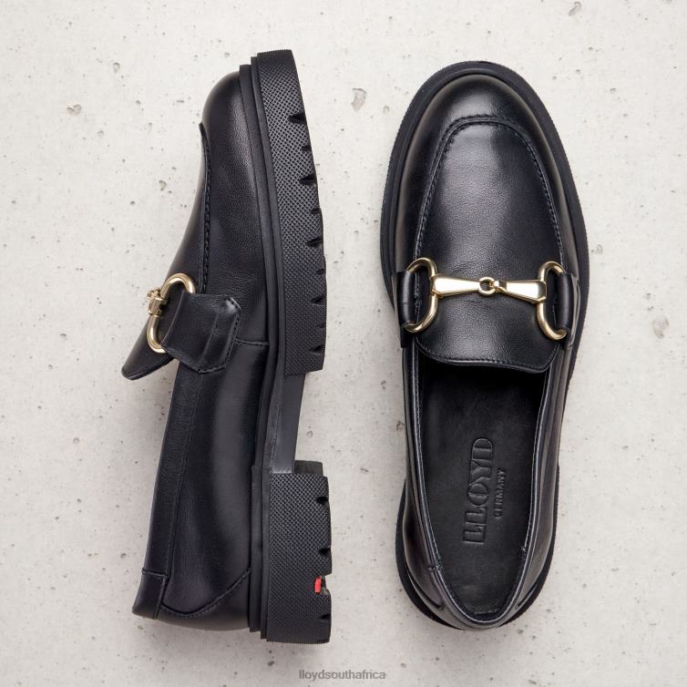 Shoes black LLOYD SMOOTH LEATHER SLIP-ON SLIPPER Women 86B4D1357