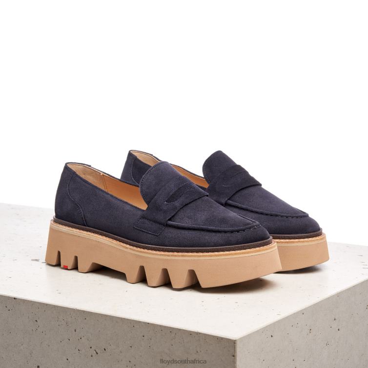 Shoes blue LLOYD LEATHER SLIP-ON SLIPPER Women 86B4D1074