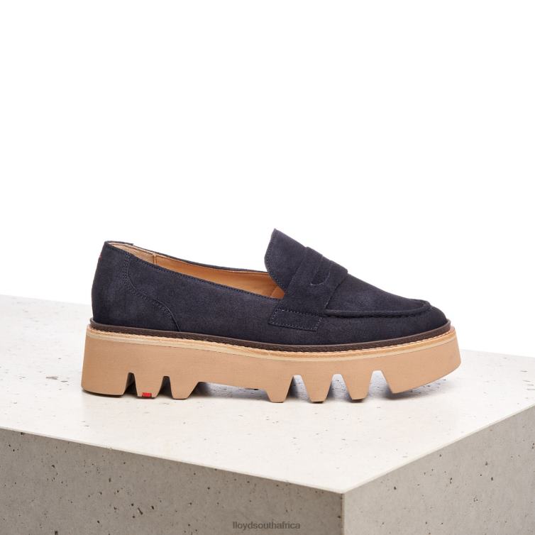 Shoes blue LLOYD LEATHER SLIP-ON SLIPPER Women 86B4D1074