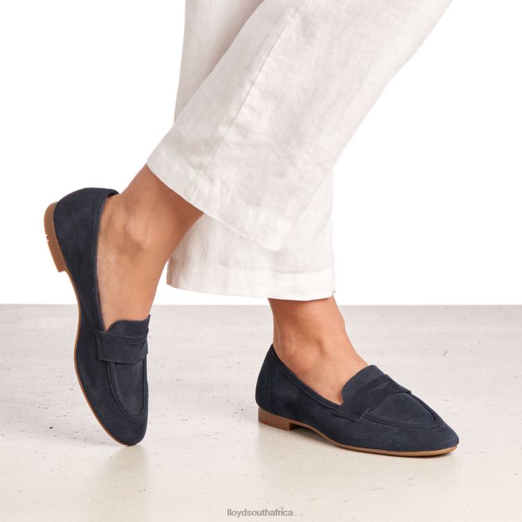 Shoes blue LLOYD SUEDE SLIPPER Women 86B4D1152