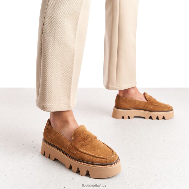 Shoes brown LLOYD LEATHER SLIP-ON SLIPPER Women 86B4D1055