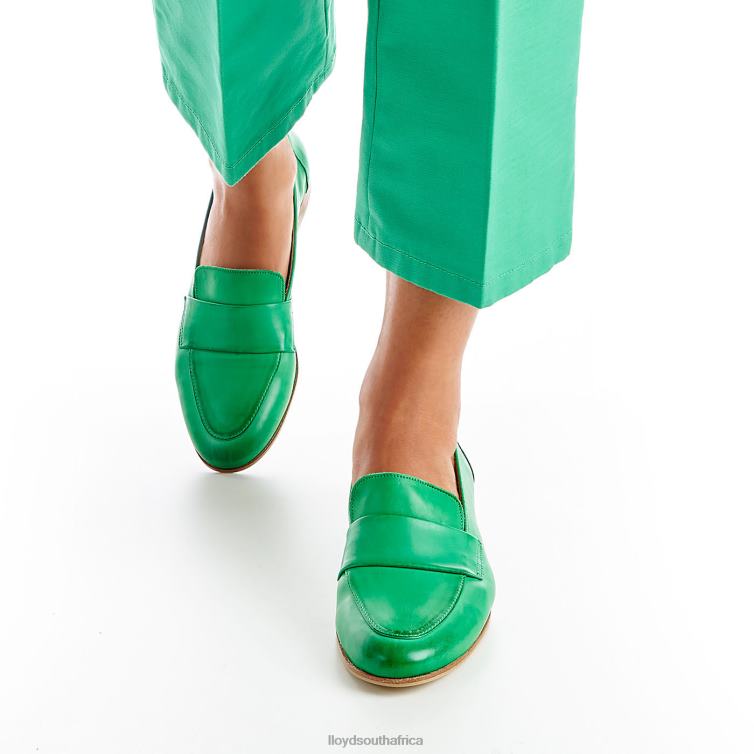 Shoes green LLOYD LEATHER SLIPPER Women 86B4D1120