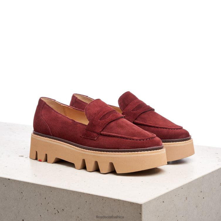 Shoes red LLOYD LEATHER SLIP-ON SLIPPER Women 86B4D1073