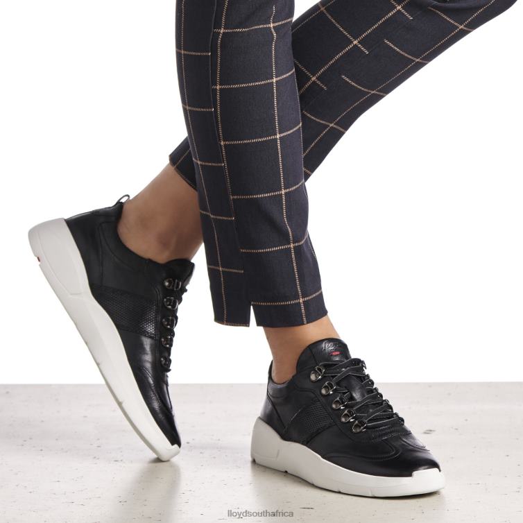 Shoes black LLOYD LEATHER SNEAKERS Women 86B4D834