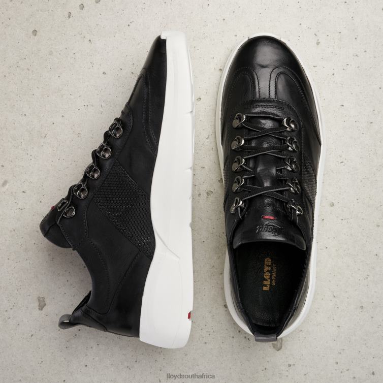 Shoes black LLOYD LEATHER SNEAKERS Women 86B4D834