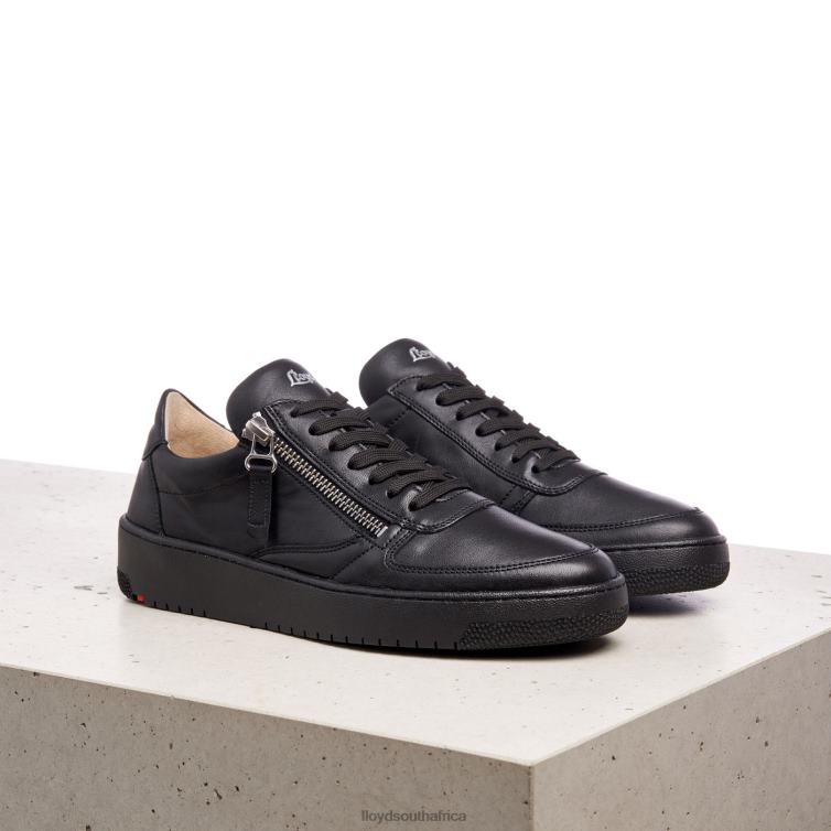 Shoes black LLOYD LOW TOP LEATHER SNEAKERS Women 86B4D823