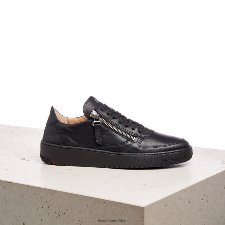 Shoes black LLOYD LOW TOP LEATHER SNEAKERS Women 86B4D823