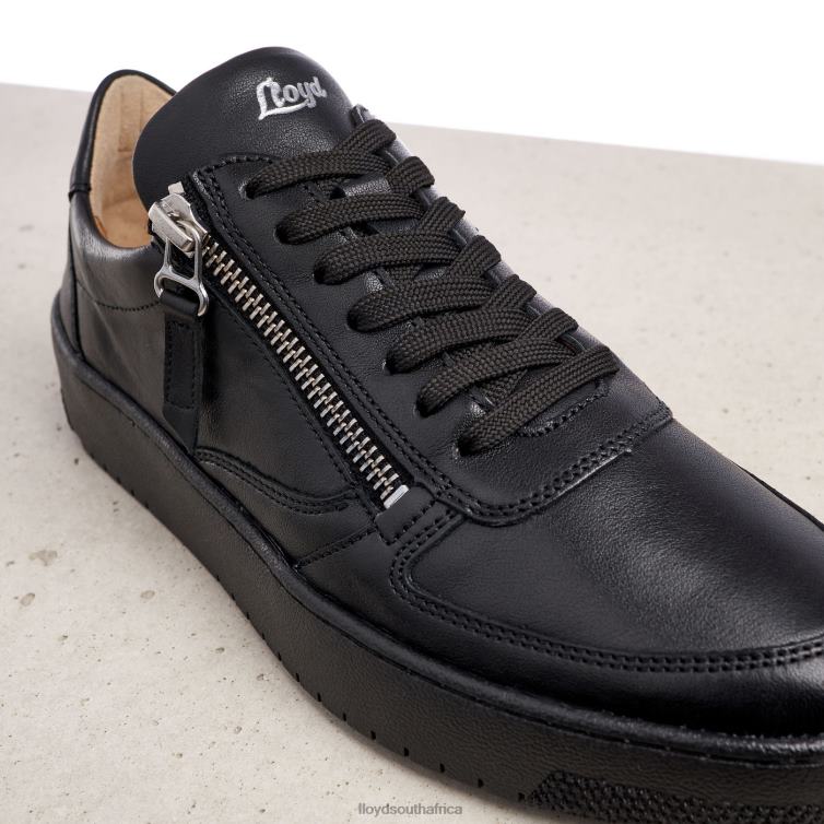 Shoes black LLOYD LOW TOP LEATHER SNEAKERS Women 86B4D823