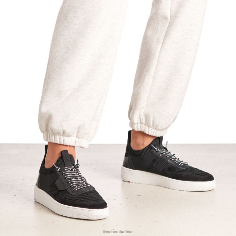 Shoes black LLOYD SMOOTH LEATHER SPOPTY SNEAKERS Women 86B4D822