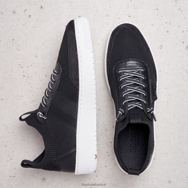 Shoes black LLOYD SMOOTH LEATHER SPOPTY SNEAKERS Women 86B4D822