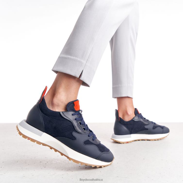 Shoes blue LLOYD SHEEP LEATHER SNEAKERS Women 86B4D791