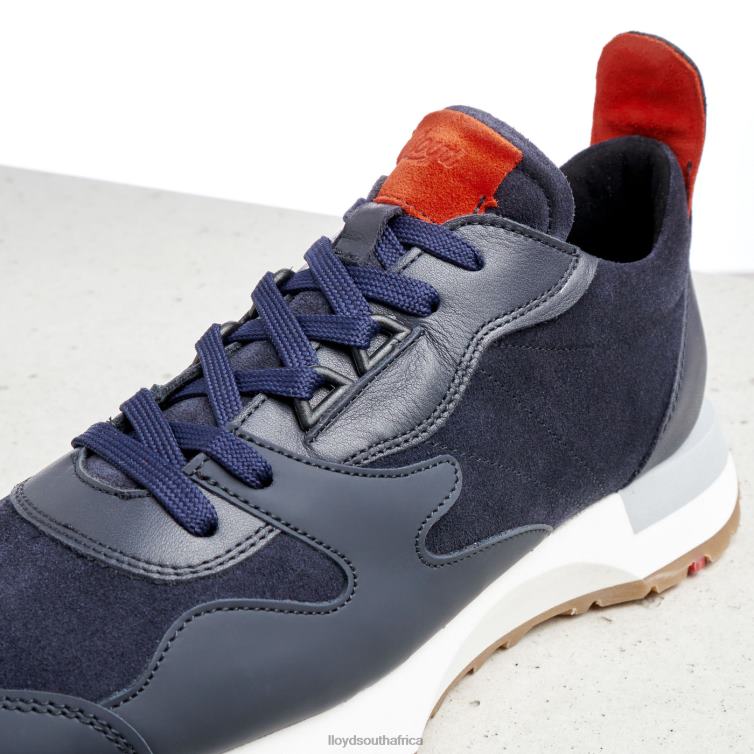 Shoes blue LLOYD SHEEP LEATHER SNEAKERS Women 86B4D791
