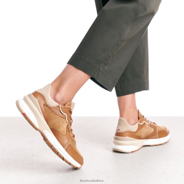 Shoes brown LLOYD SHEEP LEATHER SNEAKERS Women 86B4D804