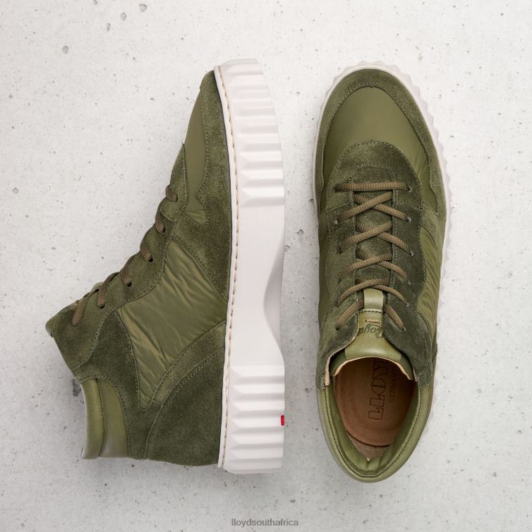 Shoes green LLOYD HIGH TOP SNEAKERS Women 86B4D769