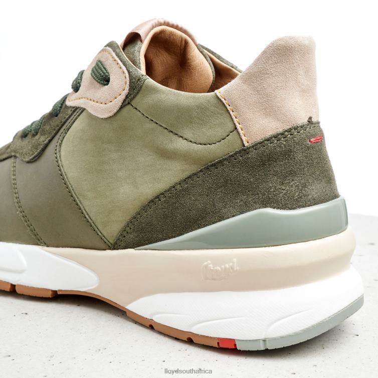 Shoes green LLOYD LEATHER LOW TOP SNEAKERS Women 86B4D767