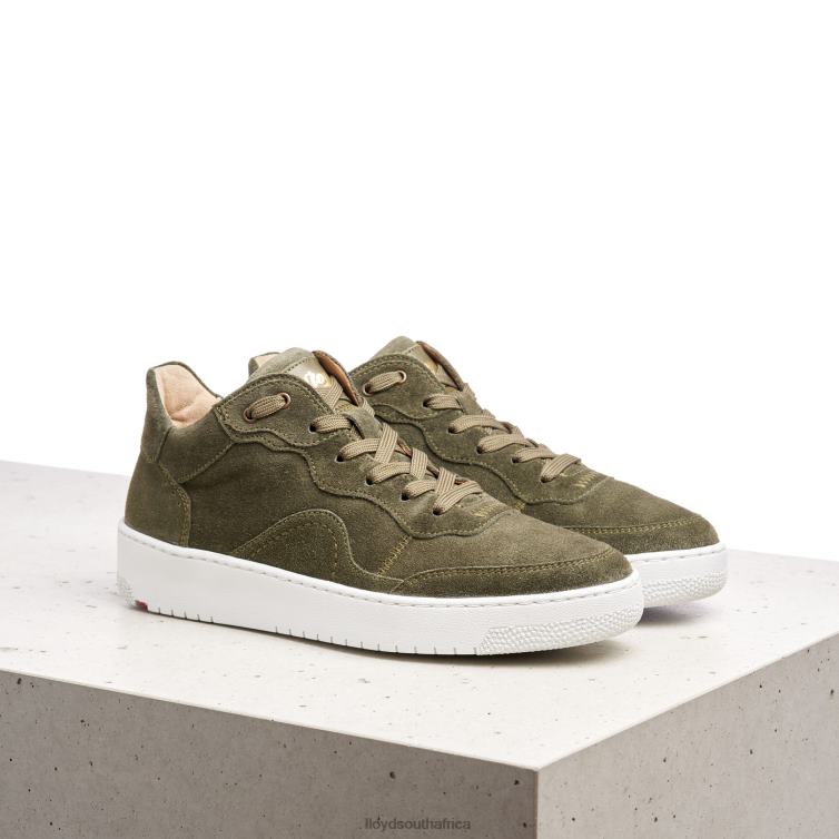 Shoes green LLOYD LEATHER LOW TOP SNEAKERS Women 86B4D768