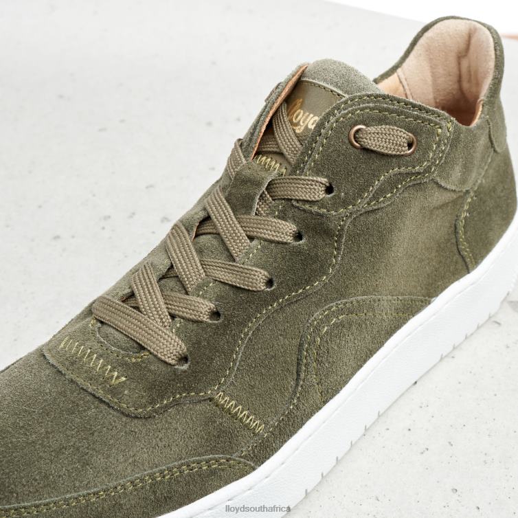 Shoes green LLOYD LEATHER LOW TOP SNEAKERS Women 86B4D768