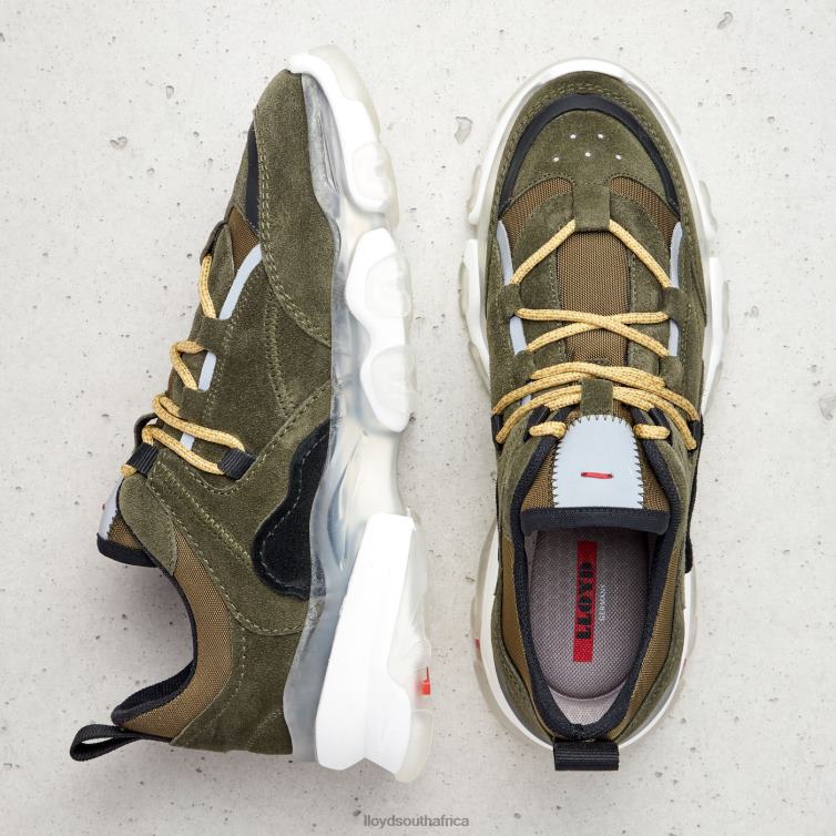 Shoes green LLOYD LEATHER LOW TOP SNEAKERS Women 86B4D780