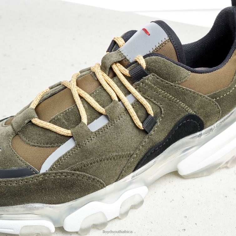 Shoes green LLOYD LEATHER LOW TOP SNEAKERS Women 86B4D780