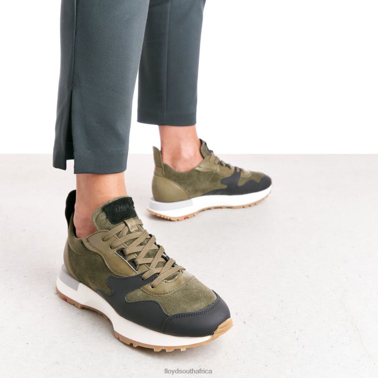 Shoes green LLOYD LOW TOP SNEAKERS Women 86B4D773