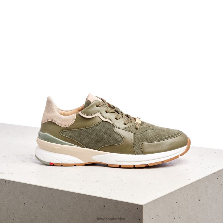 Shoes green LLOYD SHEEP LEATHER SNEAKERS Women 86B4D817