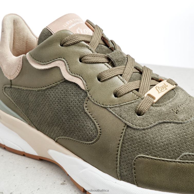 Shoes green LLOYD SHEEP LEATHER SNEAKERS Women 86B4D817