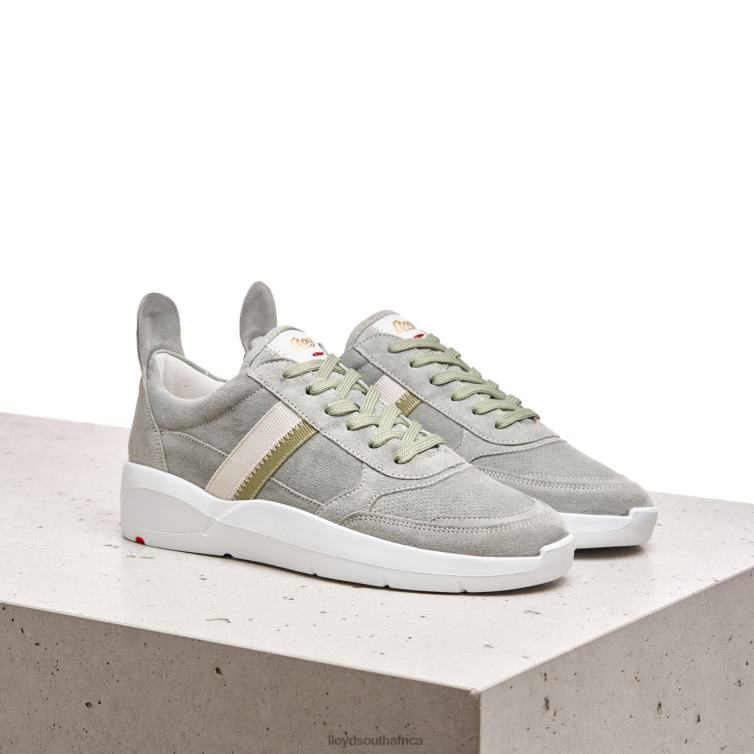 Shoes green LLOYD SPOPTY SMOOTH LEATHER SNEAKERS Women 86B4D809