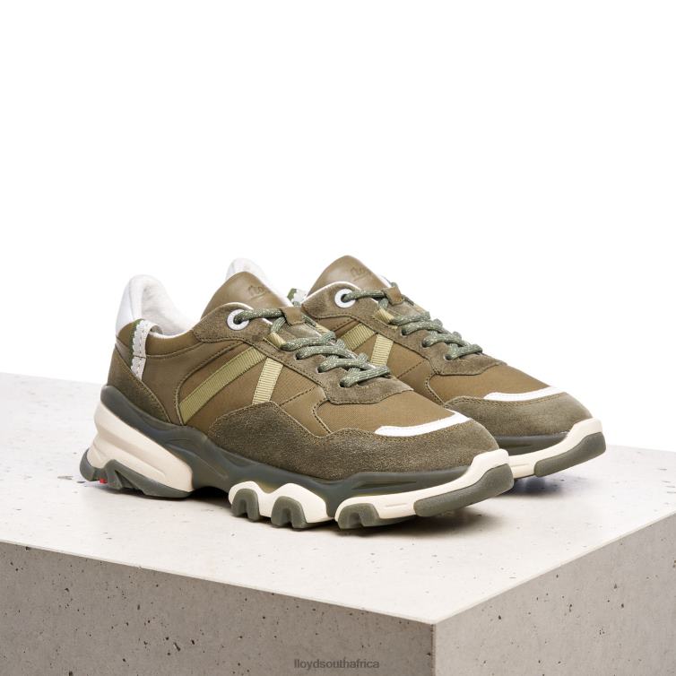 Shoes green LLOYD SUEDE SNEAKERS Women 86B4D802