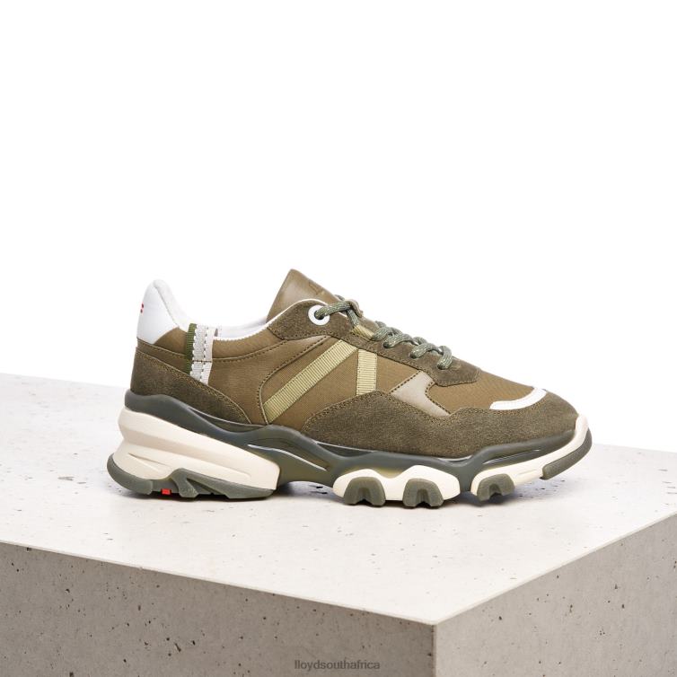 Shoes green LLOYD SUEDE SNEAKERS Women 86B4D802