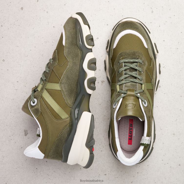 Shoes green LLOYD SUEDE SNEAKERS Women 86B4D802