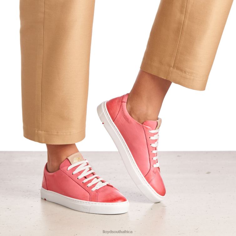 Shoes pink LLOYD SMOOTH LEATHER SPOPTY SNEAKERS Women 86B4D842