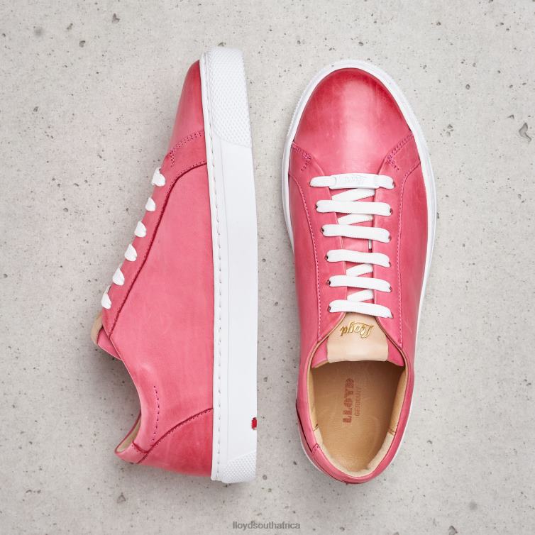 Shoes pink LLOYD SMOOTH LEATHER SPOPTY SNEAKERS Women 86B4D842