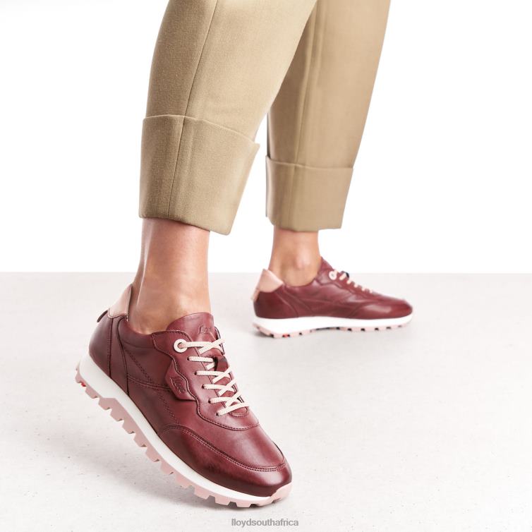 Shoes red LLOYD LOW-TOP SNEAKERS Women 86B4D803