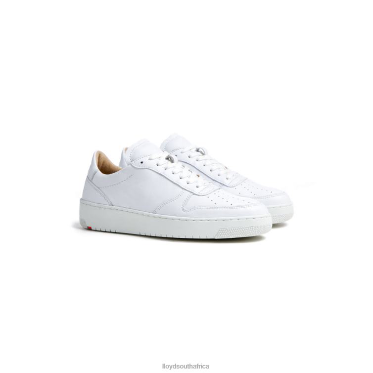 Shoes white LLOYD LOW TOP LEATHER SNEAKERS Women 86B4D765